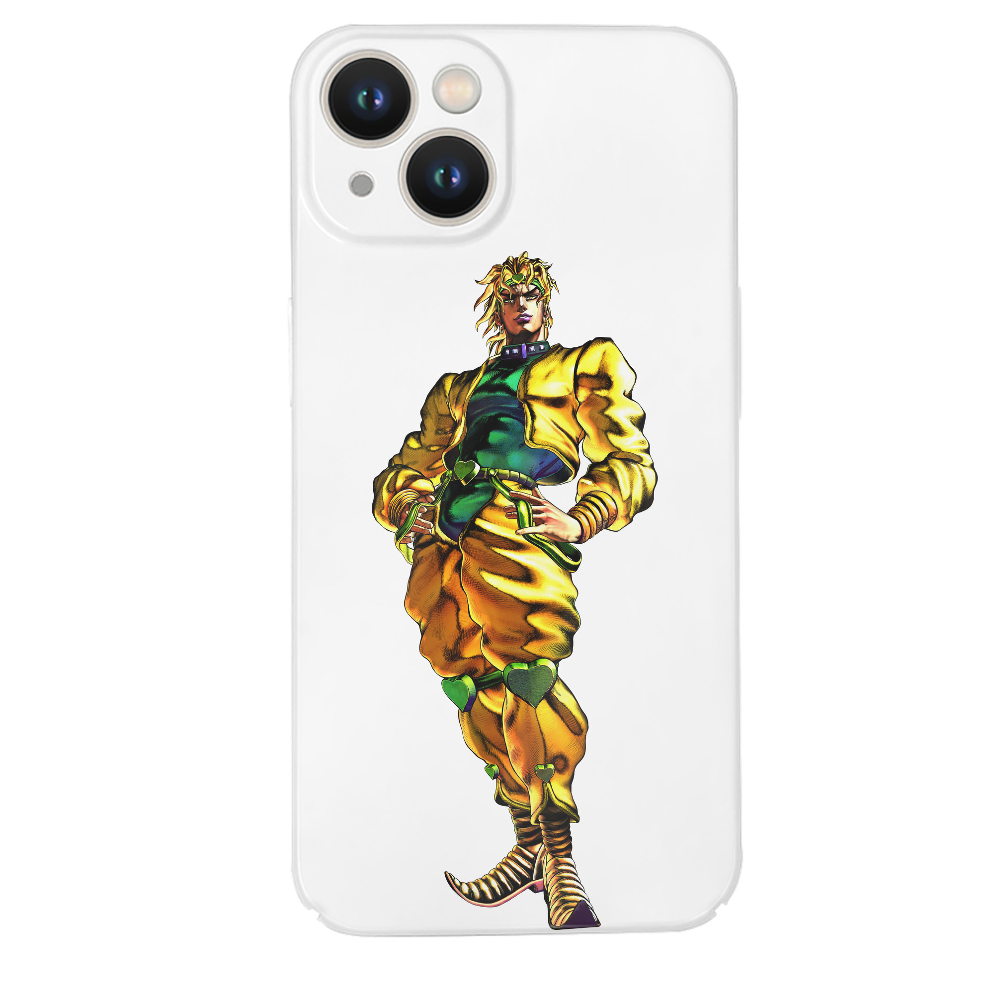 （画像用） ジョジョの奇妙な冒険 ディオ?ブランドー JoJo's Bizarre Adventure Dio Brando 【iPhone 14シリーズ対応】ハードケース